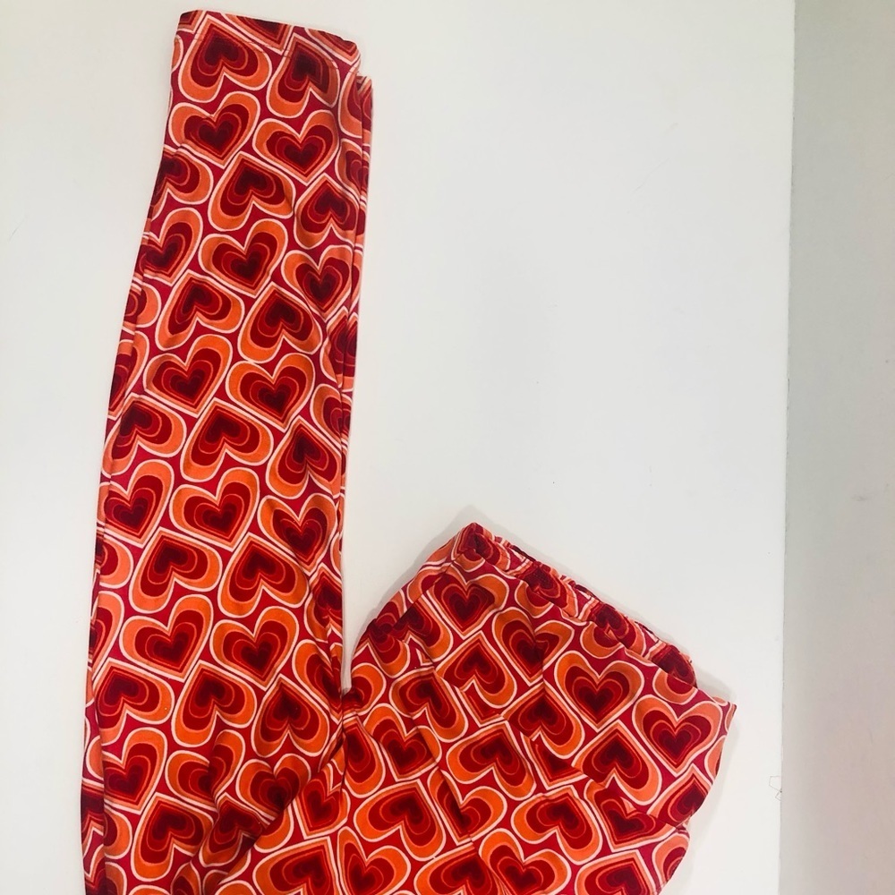 LuLaRoe print leggings Tall & Curvy